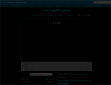 Tablet Screenshot of laurieharperphotography.com
